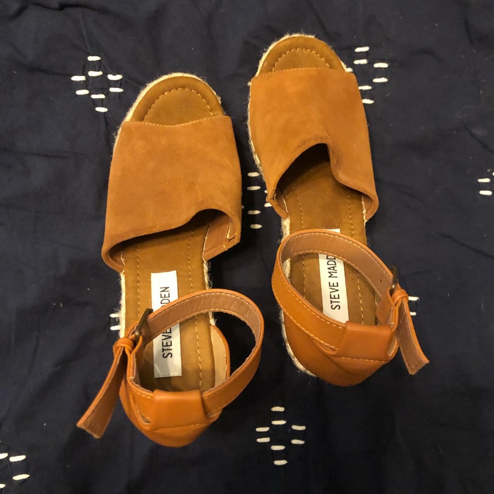 Steve Madden espadrille Platform Wedge Sandals